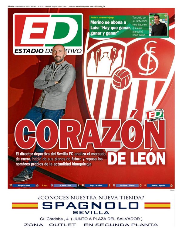 Sevilla, Estadio Deportivo: "Corazón de León"