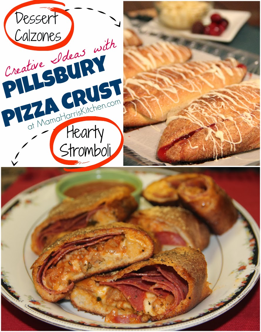 Creative Ideas with Pillsbury Pizza Crust | Mama Harris' Kitchen