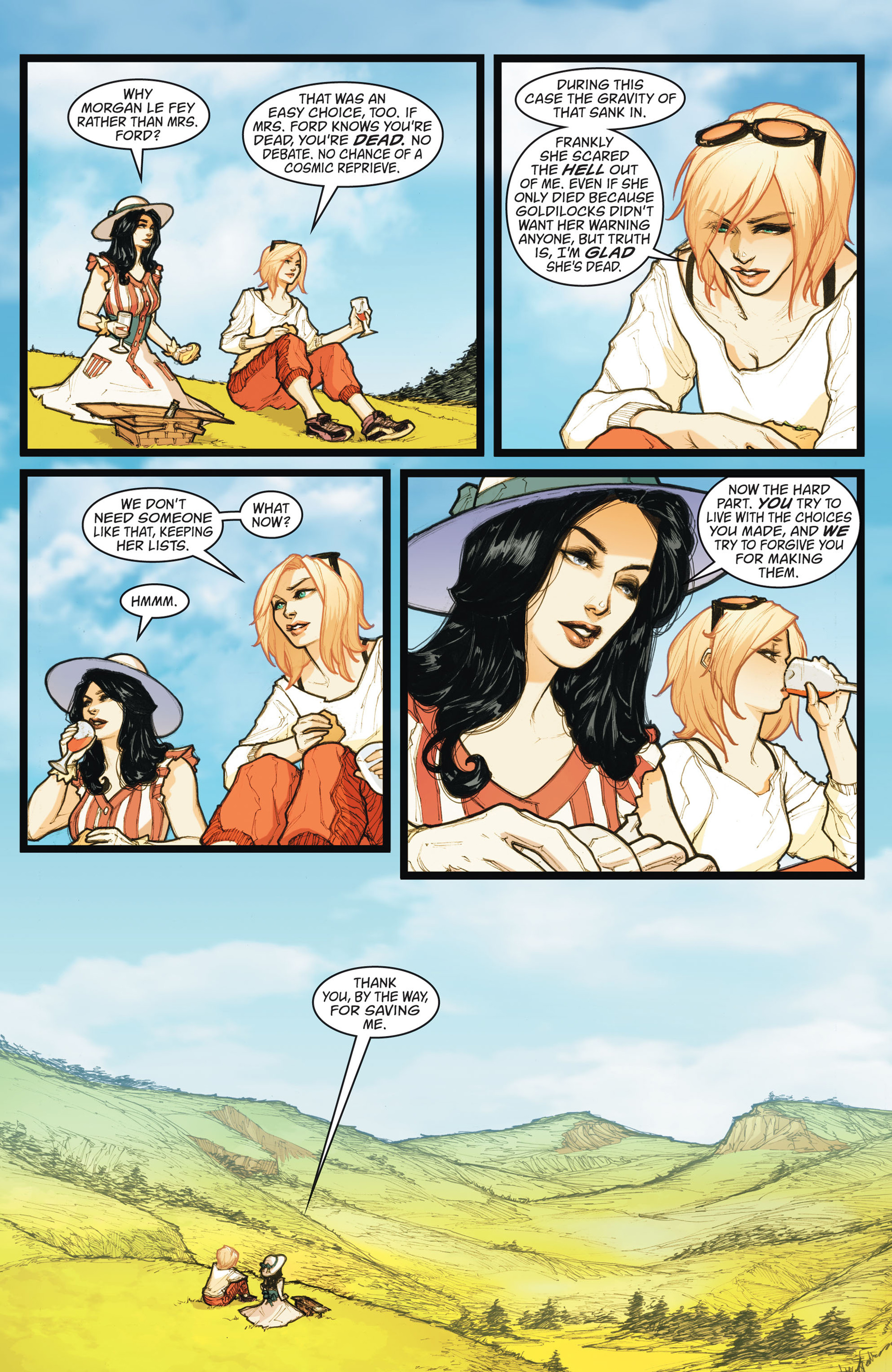 Read online Fairest: In All The Land comic -  Issue # Full - 138