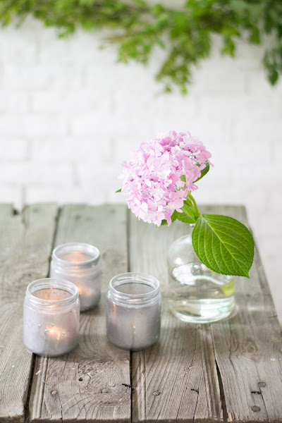 Decorar tarros cristal diy