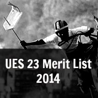UES 23 Merit List 2014