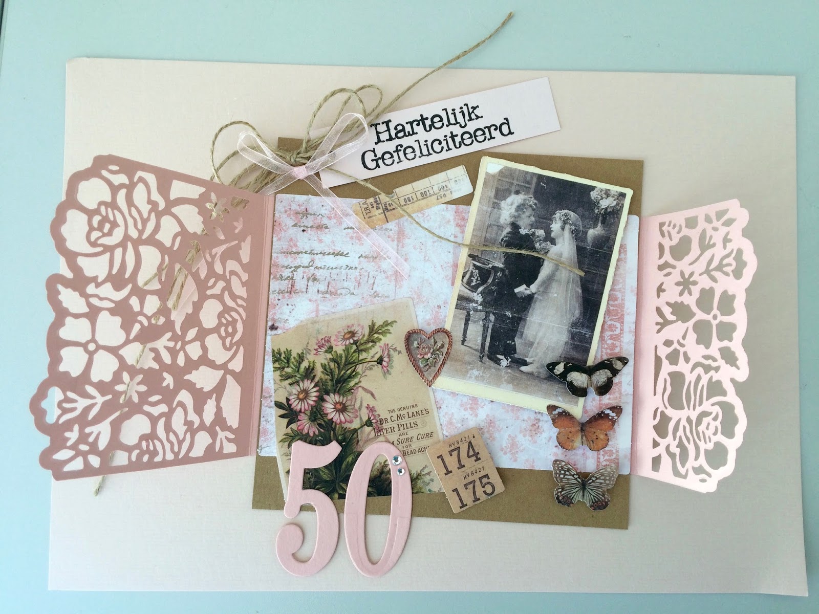 Laura's Creative Moments: 50-jarig huwelijk