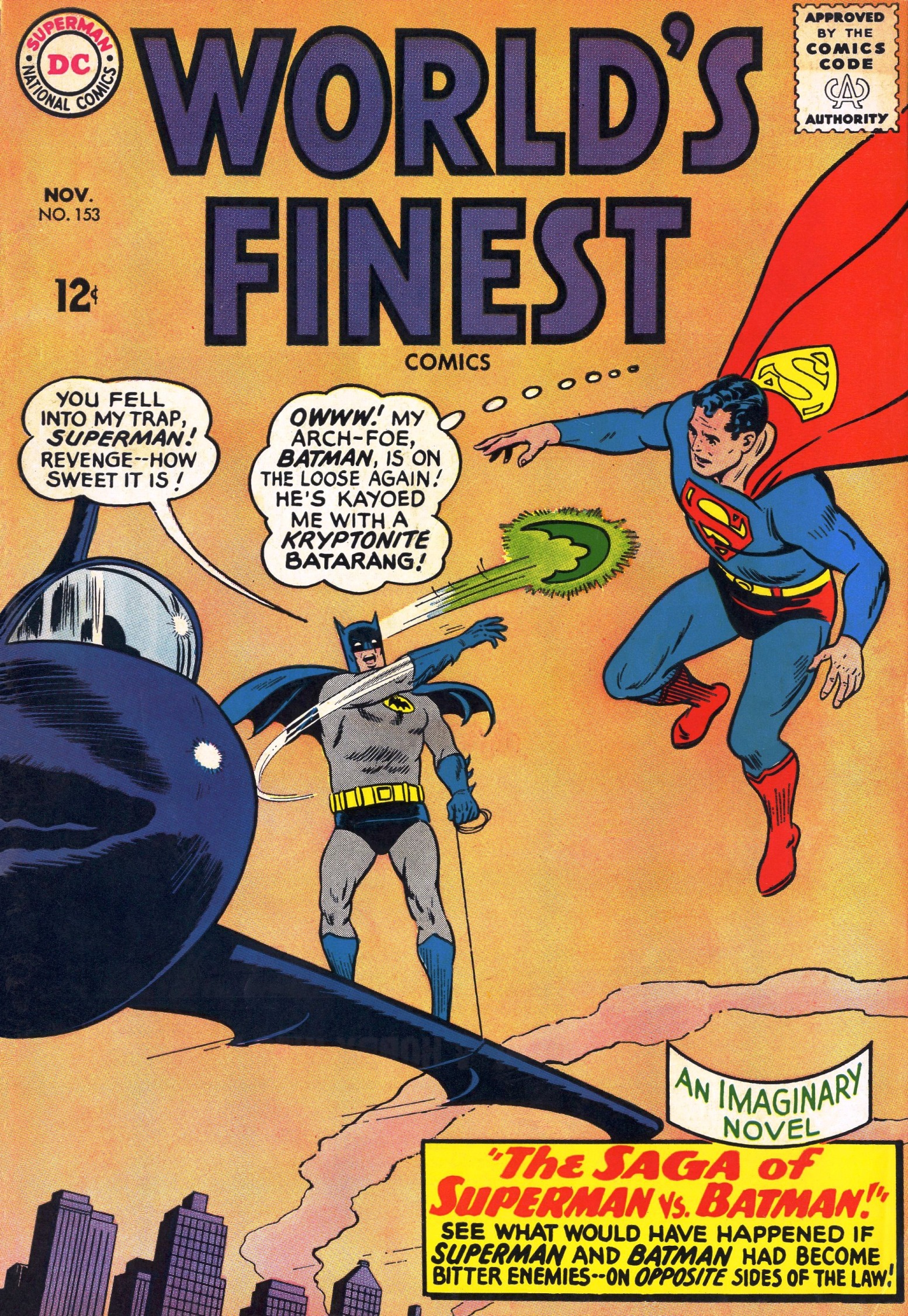 Read online World's Finest Comics comic -  Issue #153 - 1