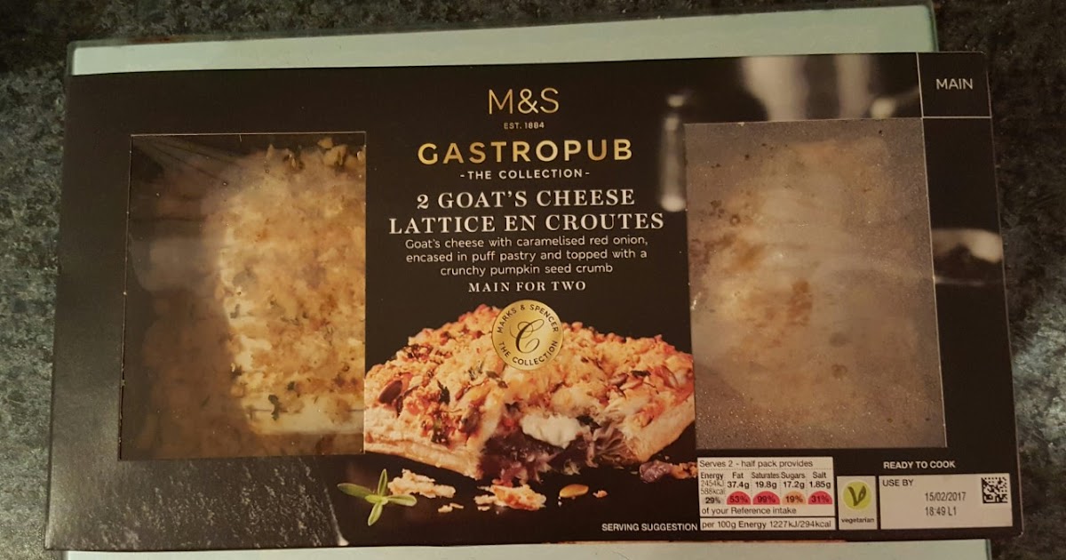 Trust Me Treats Marks & Spencer's Goats Cheese Lattice En Croute's review