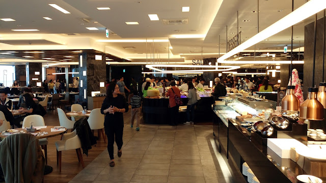 【食記】台北漢來海港天母店,熱門吃到飽餐廳,點心甜點令人驚豔!