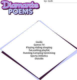 Josh : Diamante Poem