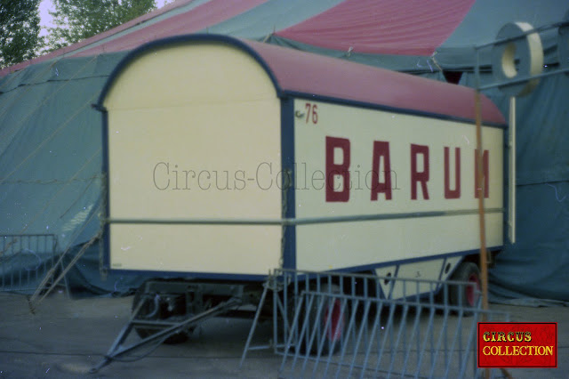 Circus Barum 1976 Photo Hubert Tièche    Collection Philippe Ros 