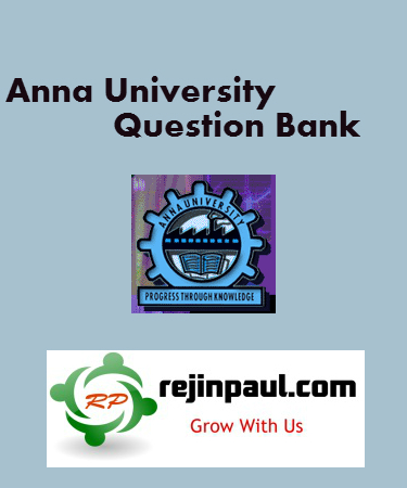 Regulation 2017 3rd Semester Question Bank with Answers PDF Anna University