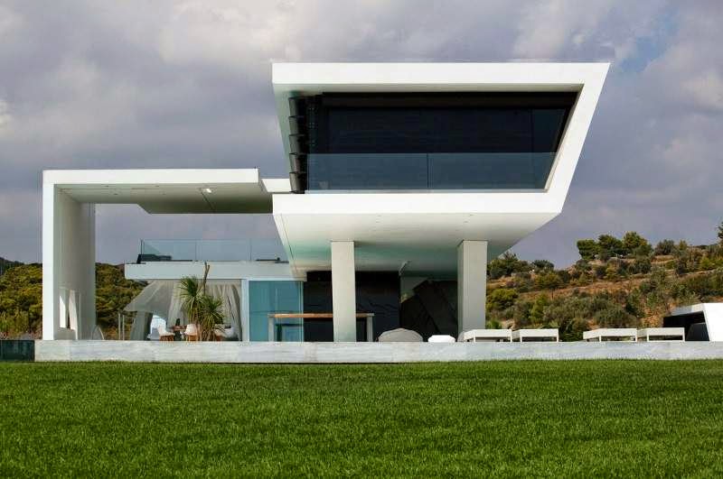 modern futuristic home