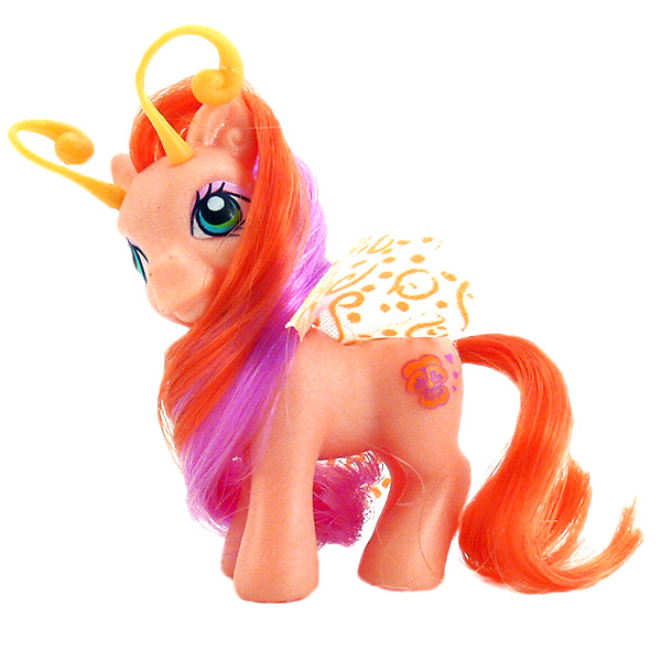 my little pony orange flower breezies parade g3 pony mlp signature of my name