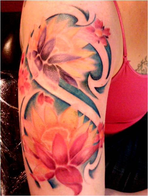 Trend Tattoo Styles Lotus Tattoo Symbolic