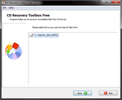 CD Recovery Toolbox - программа для восстановления данных с оптических диск