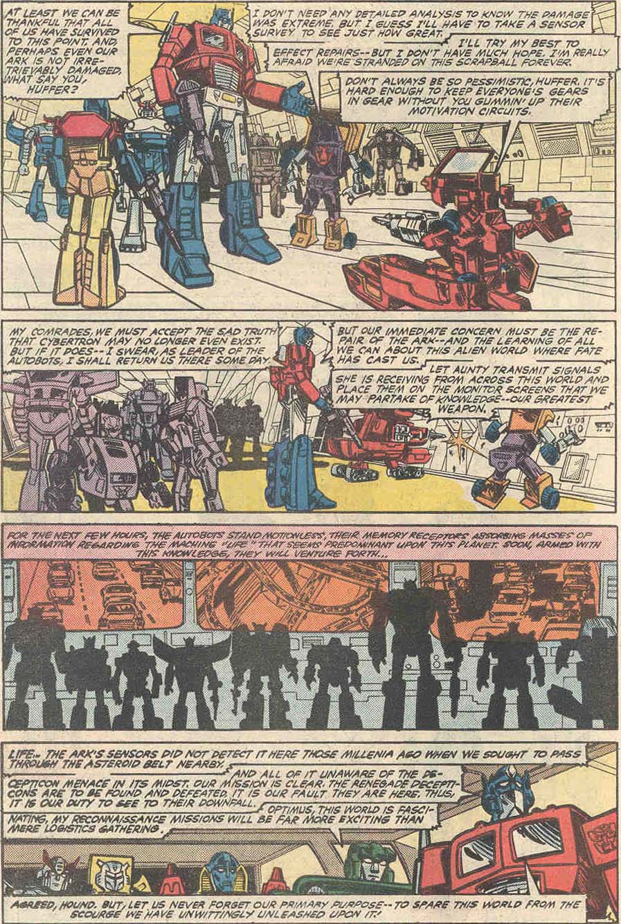 The Transformers (1984) issue 1 - Page 17