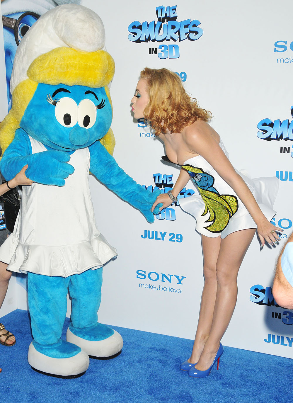 Katy Perry Is Inappropriate Smurf