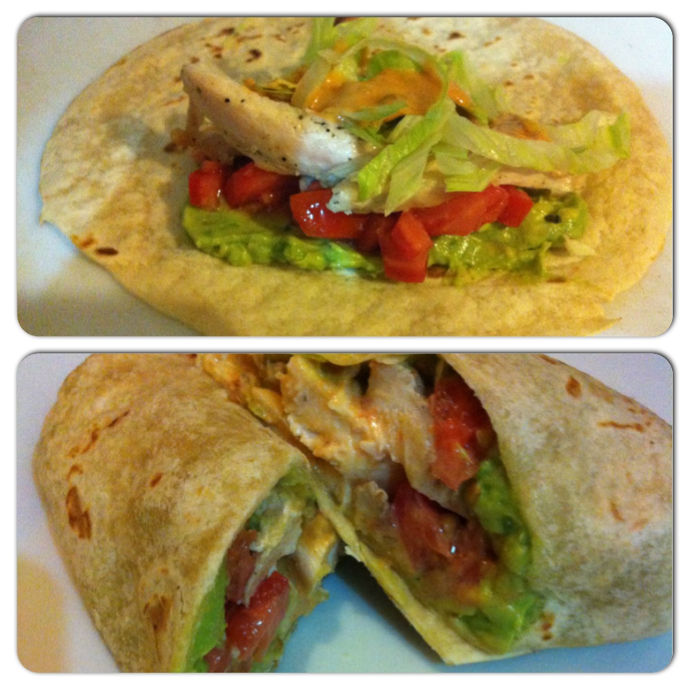 Lucía en la cocina WRAPS DE POLLO