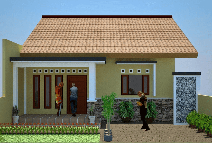 35 Bentuk Rumah Sederhana Ukuran 6 X 9 Berkonsep Minimalis Modern