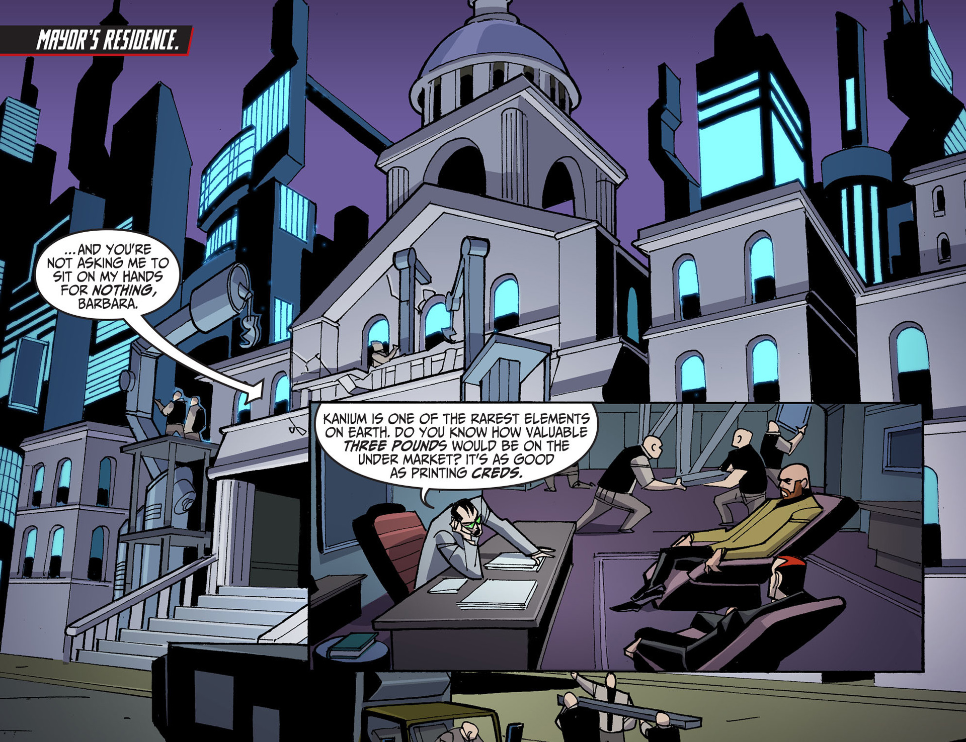 Read online Batman Beyond 2.0 comic -  Issue #11 - 9
