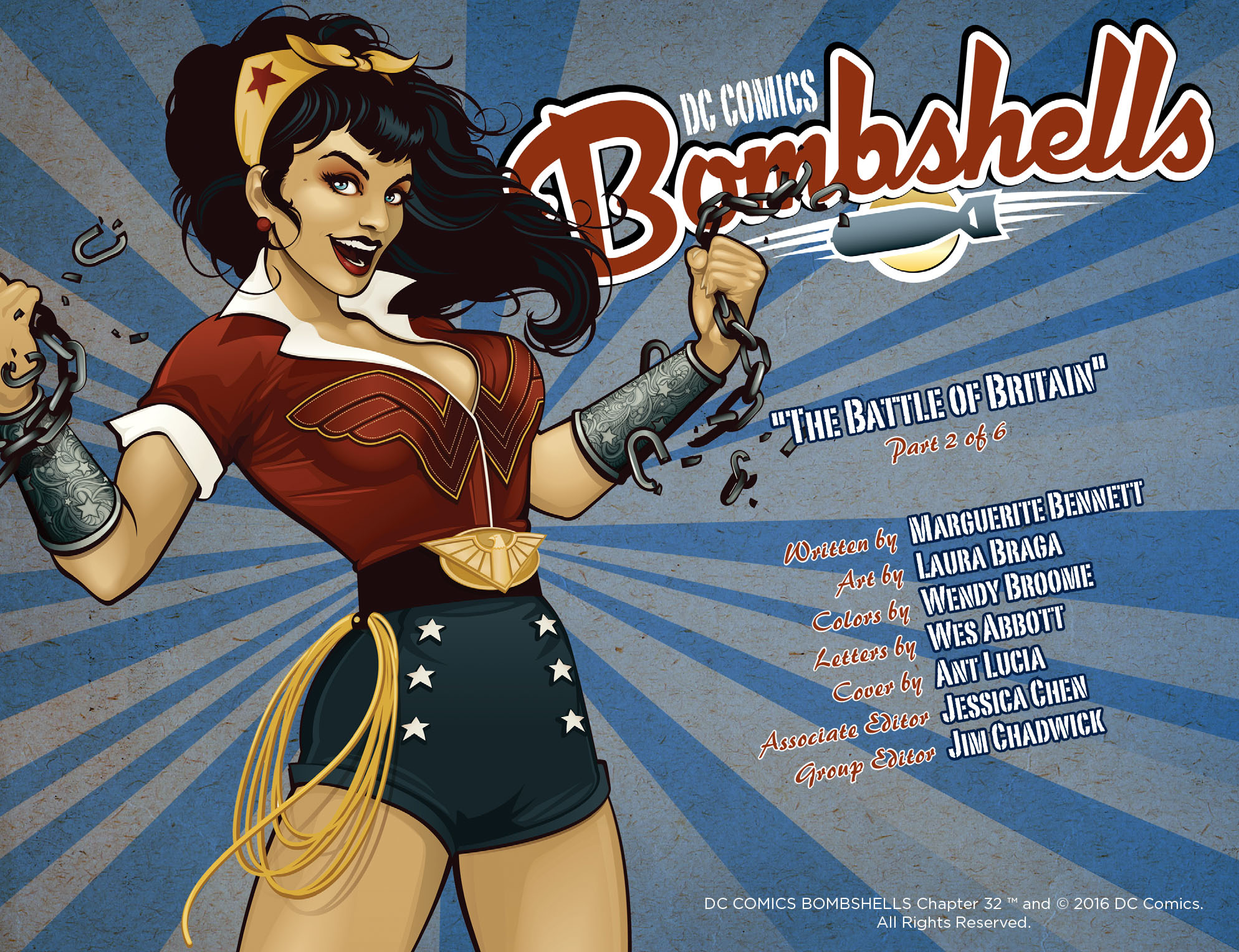 Read online DC Comics: Bombshells comic -  Issue #32 - 2