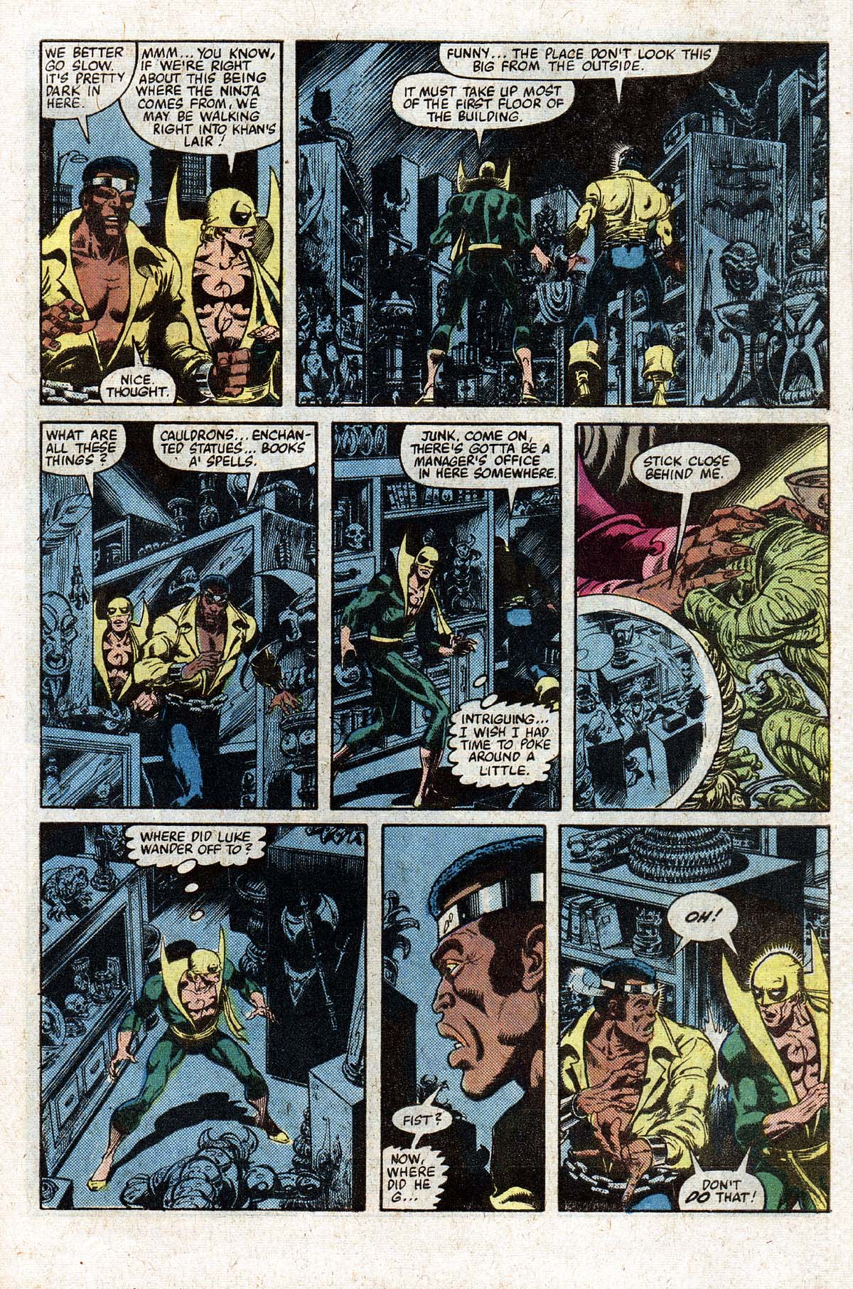 Read online Power Man and Iron Fist (1978) comic -  Issue #74 - 20