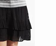Jupe noire Pyrus London