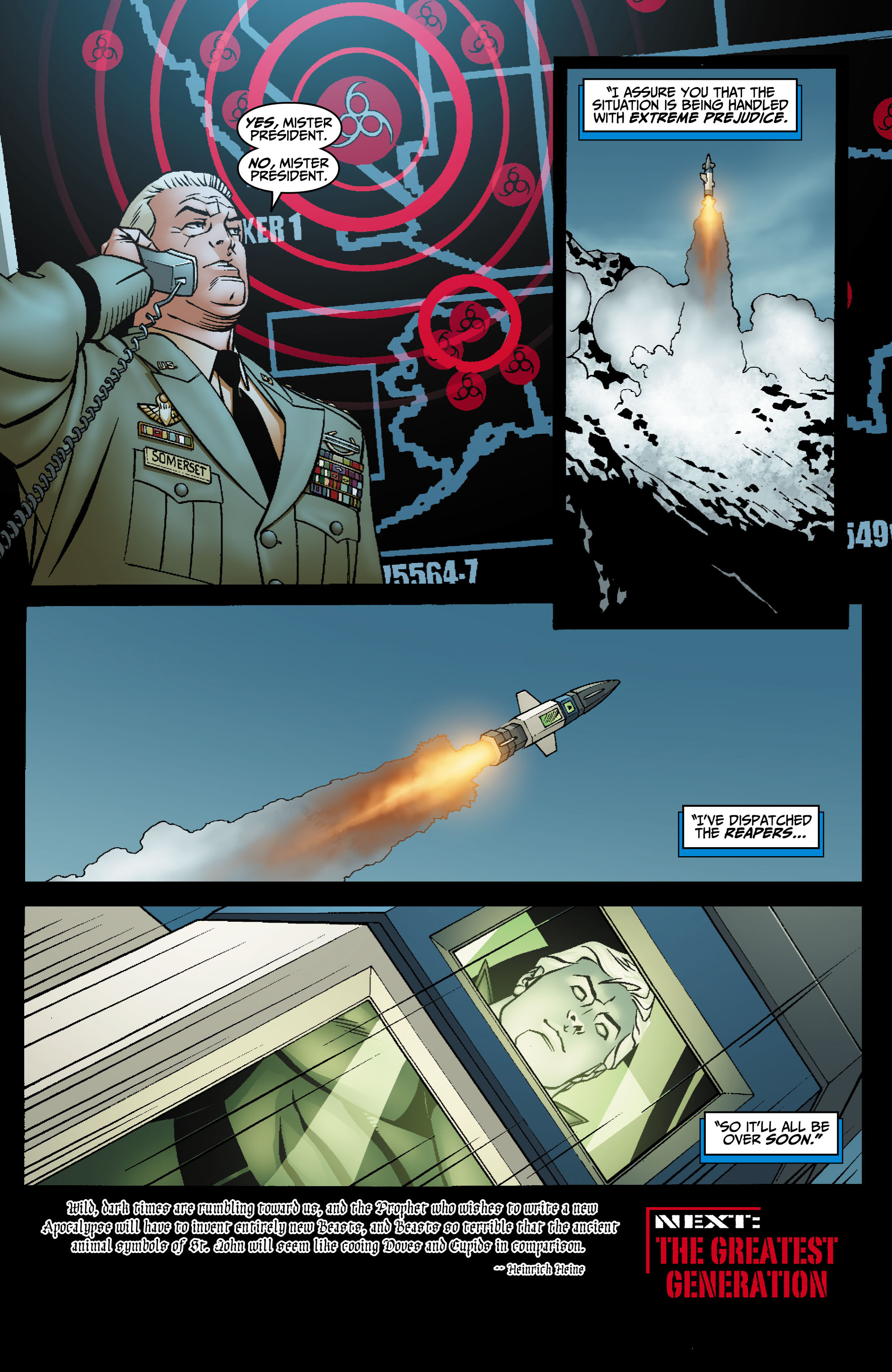 Read online Number of the Beast comic -  Issue #6 - 21