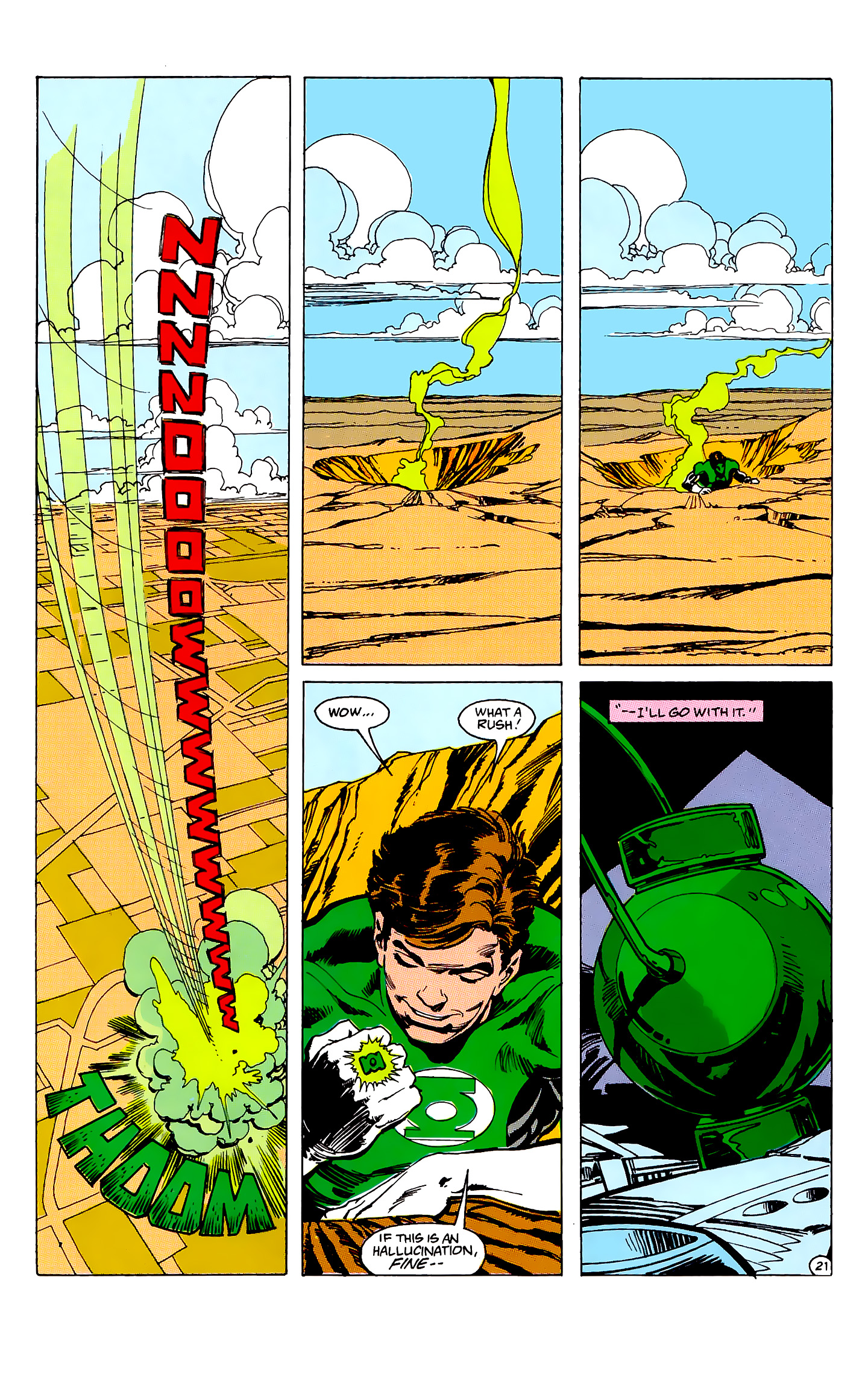 Read online Green Lantern: Emerald Dawn comic -  Issue #1 - 21