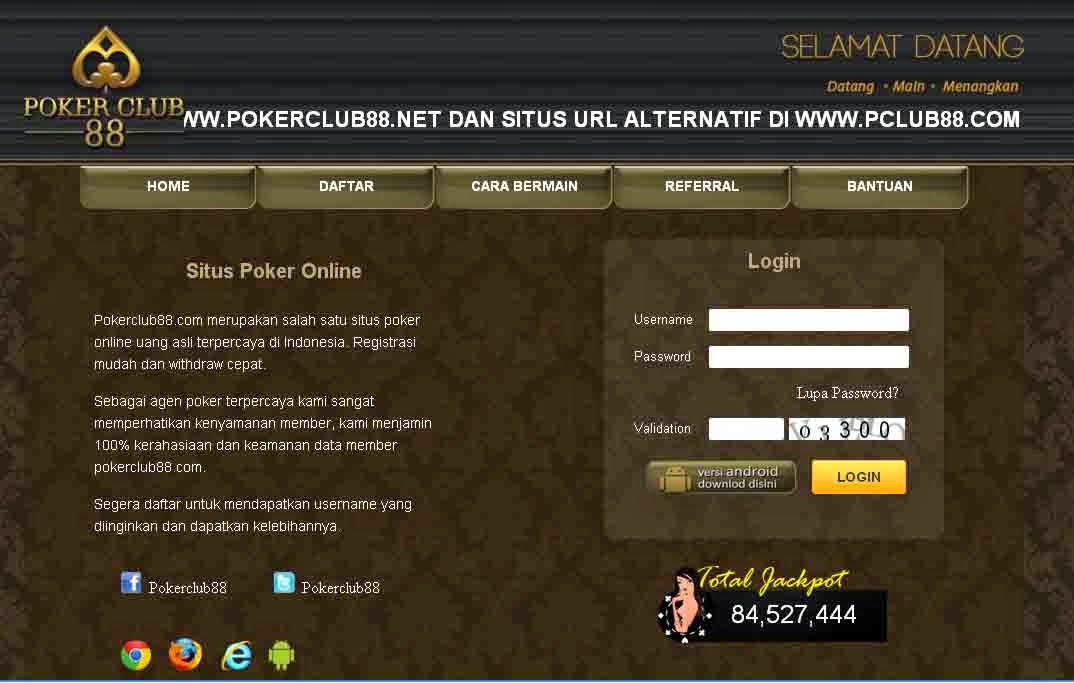 ParKopi: Cara Daftar Poker Online Pokerclub88