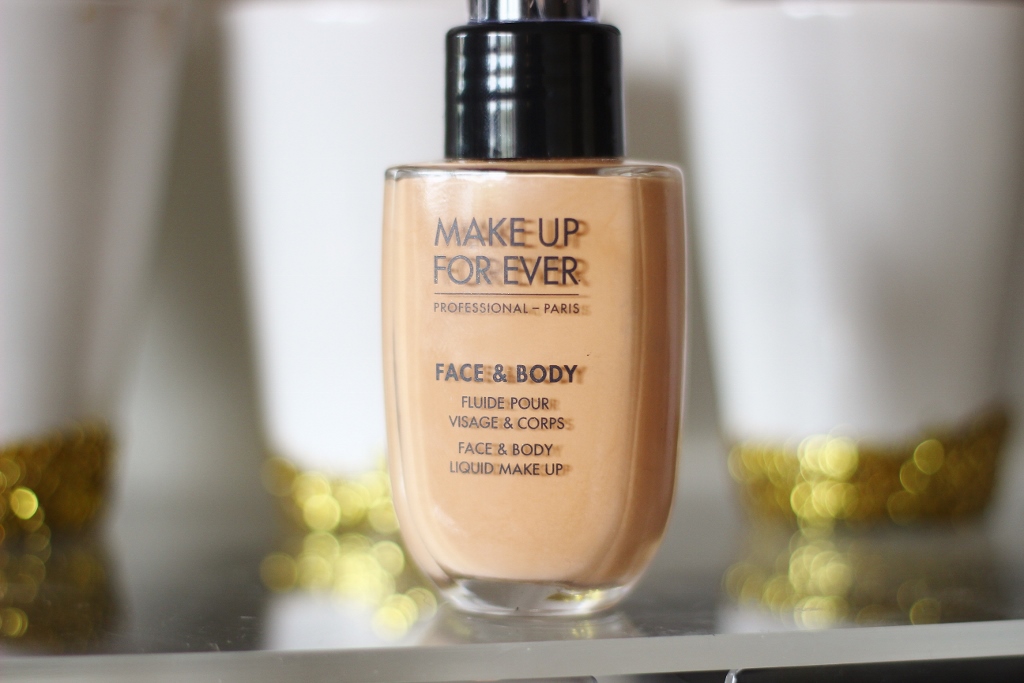 MAKE UP FOR EVER Face & Body Foundation in 32 review and swatch