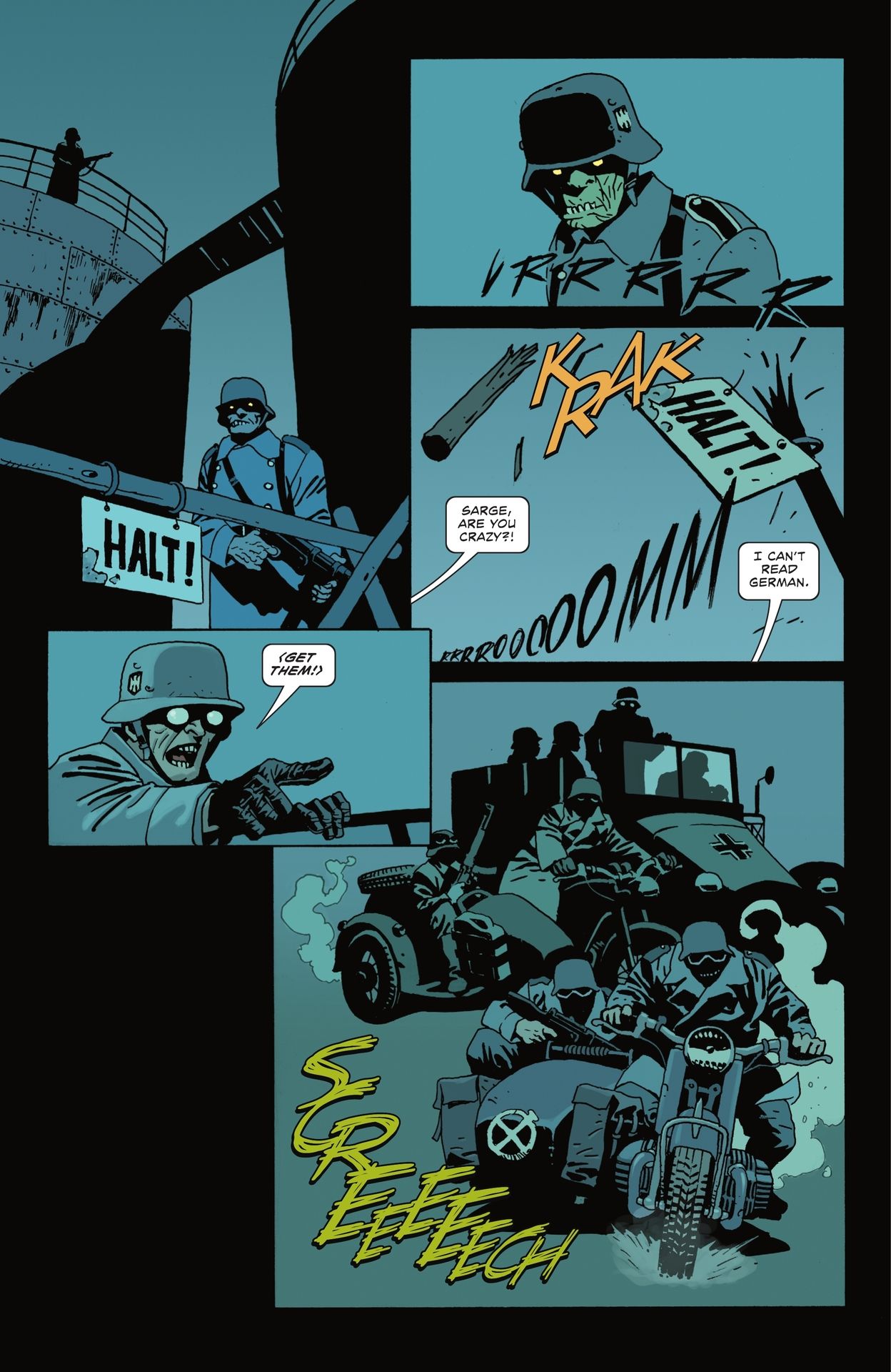 Read online DC Horror Presents: Sgt. Rock vs. The Army of the Dead comic -  Issue #4 - 17