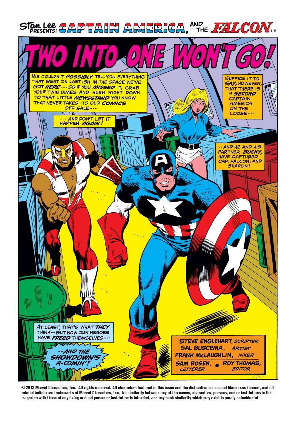 Read online Captain America (1968) comic - Issue #156 - 2