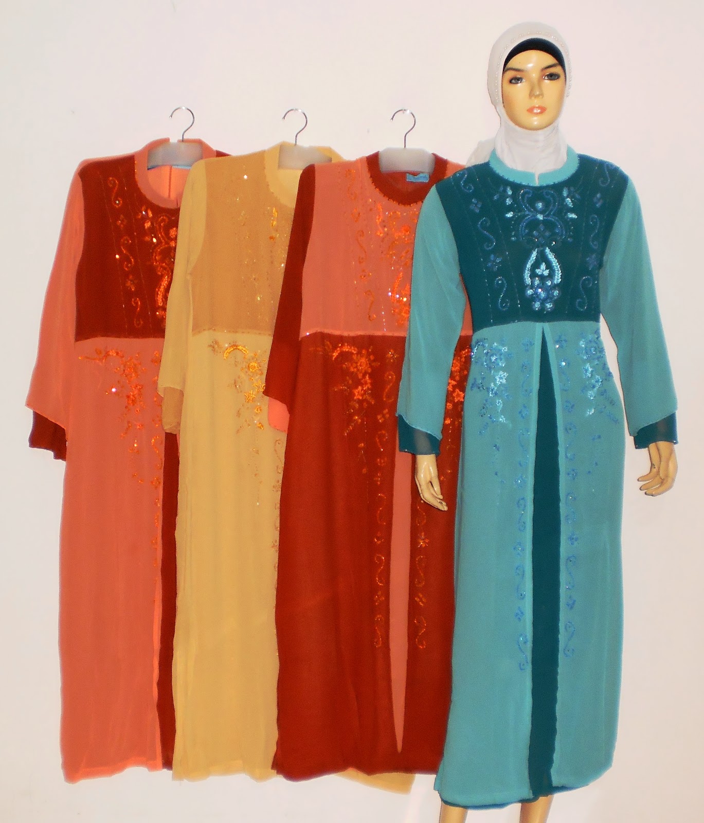 Grosir Baju  Muslim Murah  Online Tanah  Abang  Gamis  Payet 
