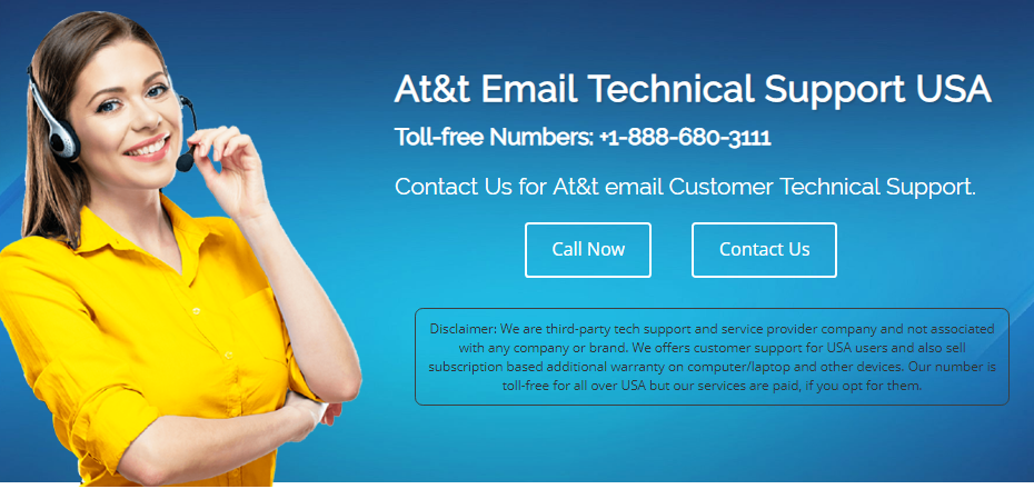 AT&T Mail Support Number USA 1-888-680-3111