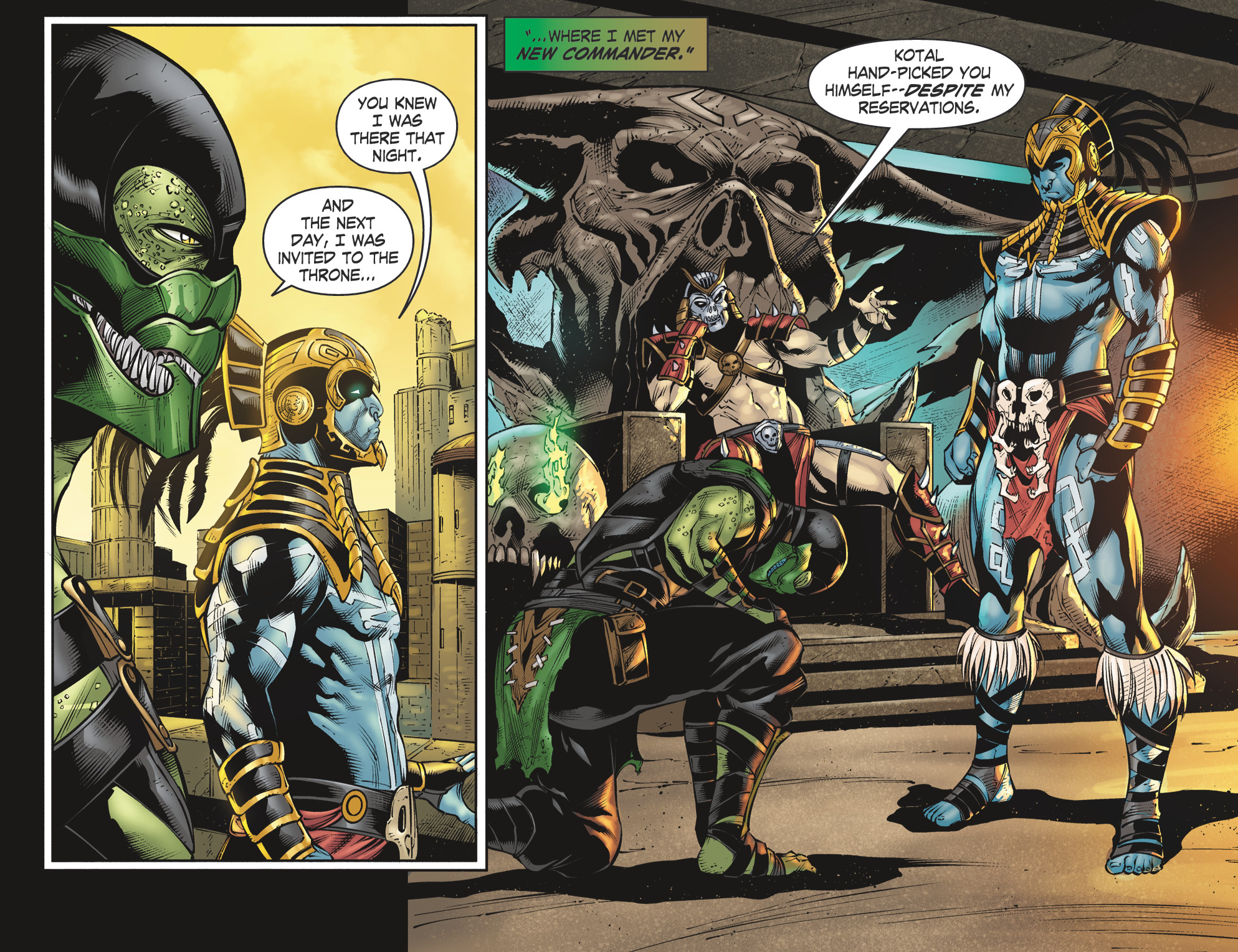 Read online Mortal Kombat X [I] comic -  Issue #19 - 9