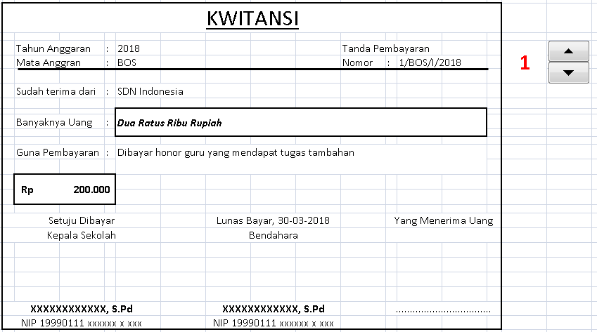 Download Kwitansi Rental Mobil Excel