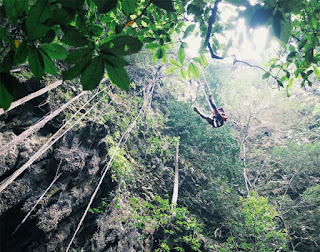 Goa vertikal Jomblang Yogyakarta Goa vertikal Jomblang Yogyakarta