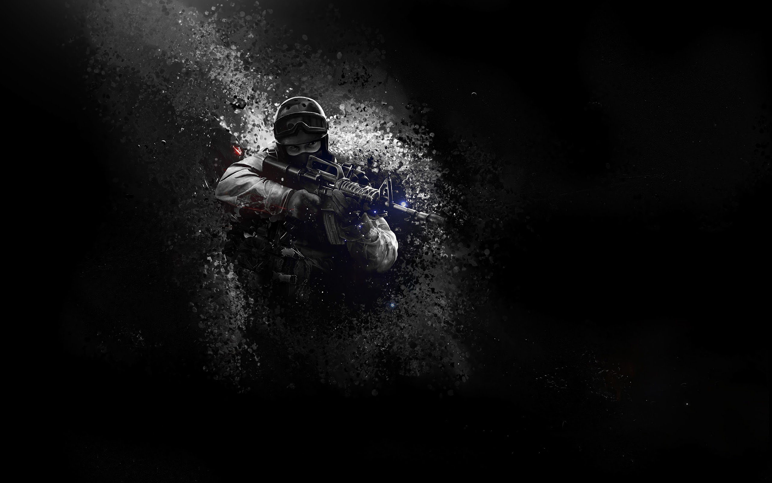 CSGO, CounterTerrorists, 4K, 3840x2160, 2 Wallpaper PC Desktop