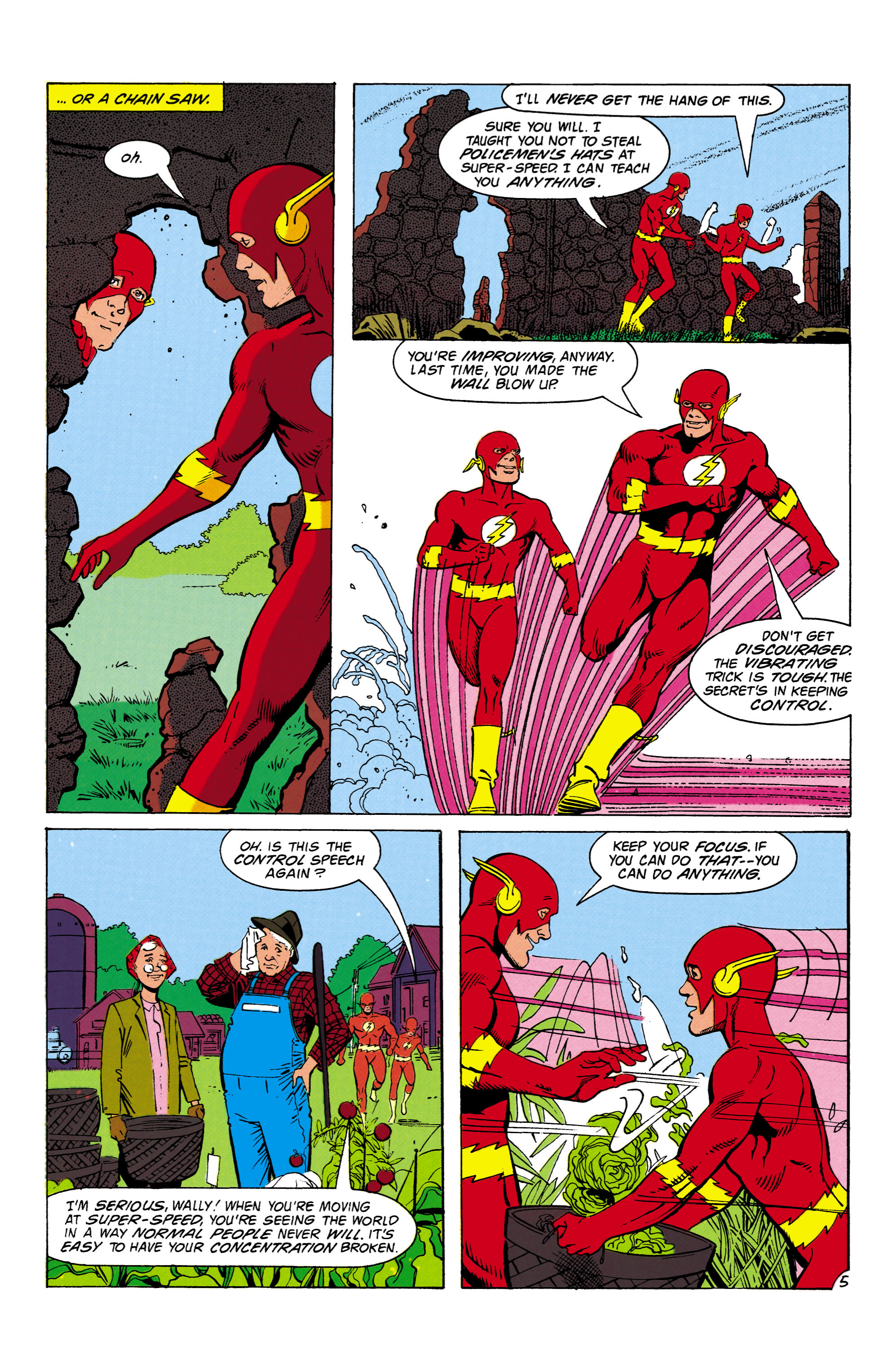 Read online The Flash (1987) comic -  Issue #64 - 6