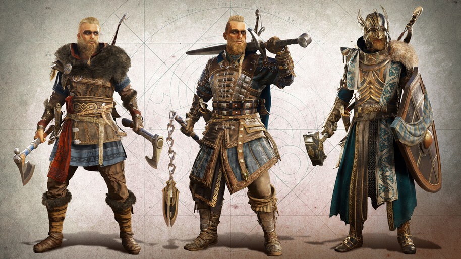 Assassin's Creed Valhalla, Eivor, Weapons and Armors, 4K, #7.1964
