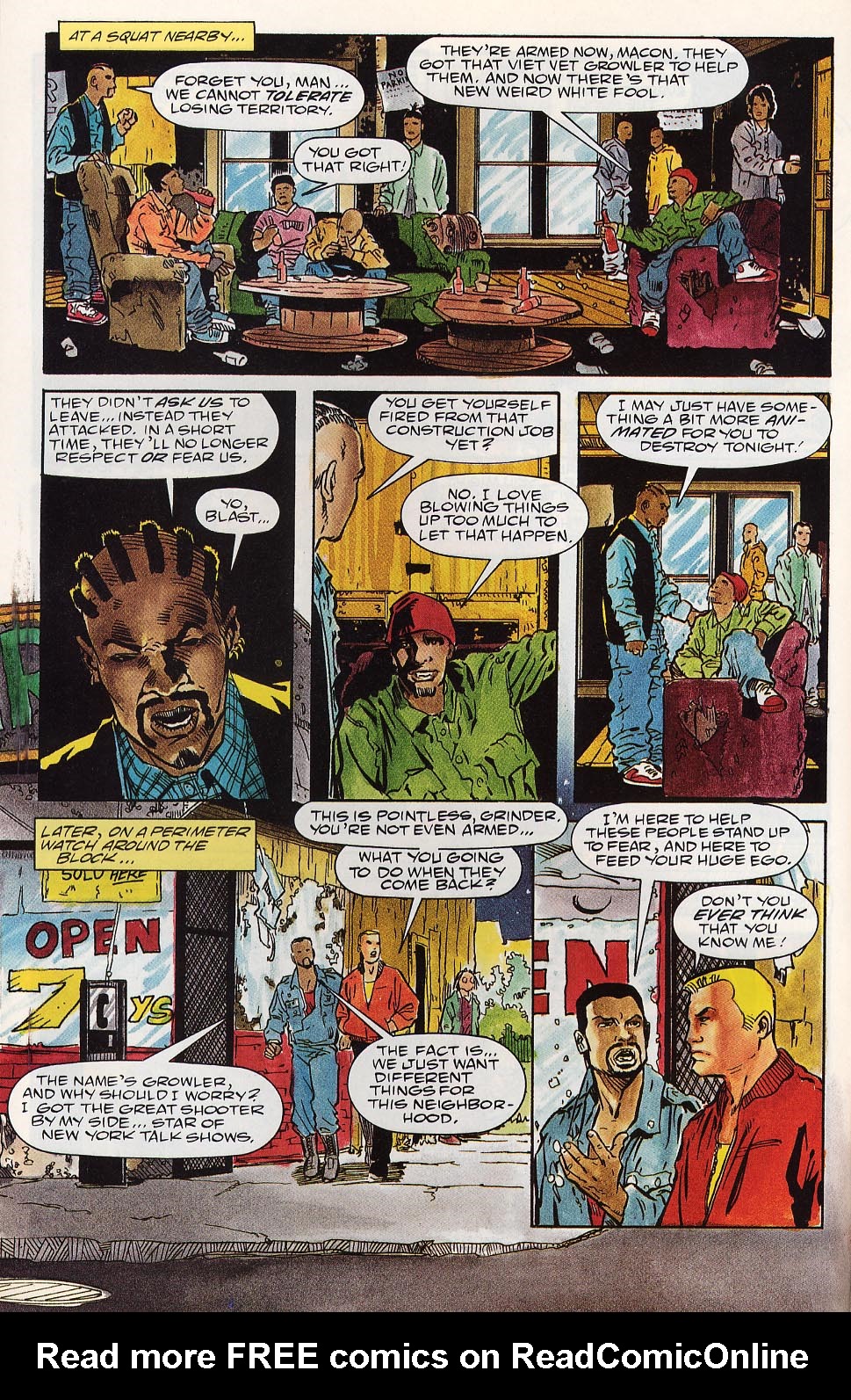 Read online Dogs of War comic -  Issue #4 - 11