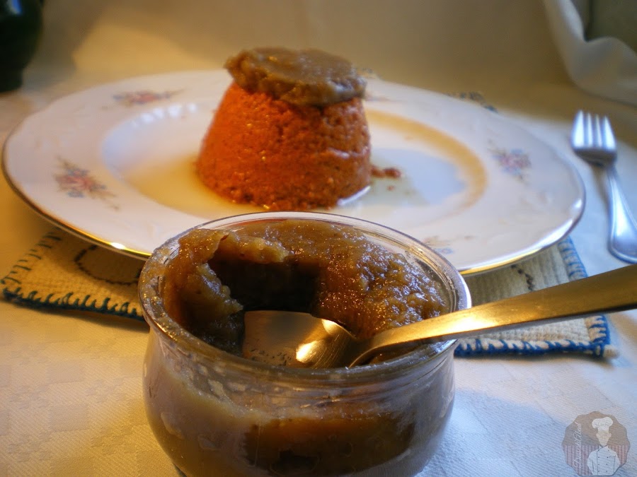 Pastel escalivado de pimientos y berenjenas: Emplatado