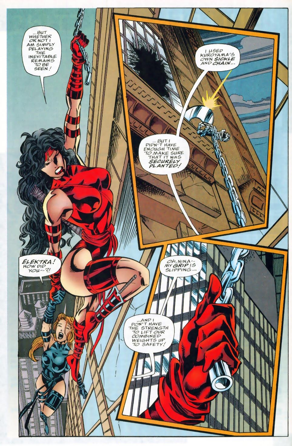 Read online Elektra (1996) comic -  Issue #17 - The Circle Unbroken - 18