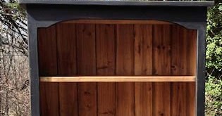 A Little Bit of This, That, and Everything: Large Bookcase Made From