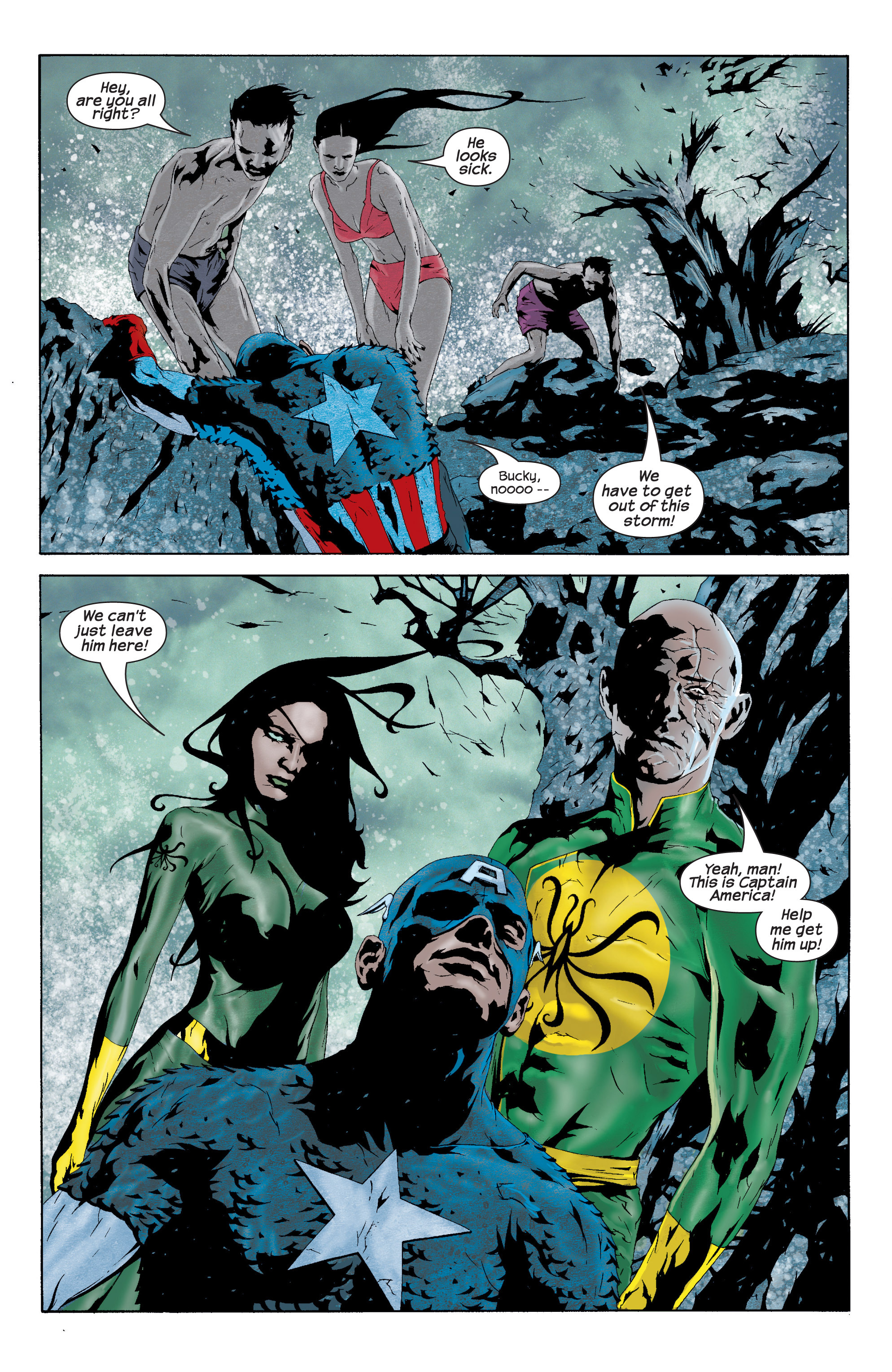 Read online Captain America (2002) comic -  Issue #10 - 4
