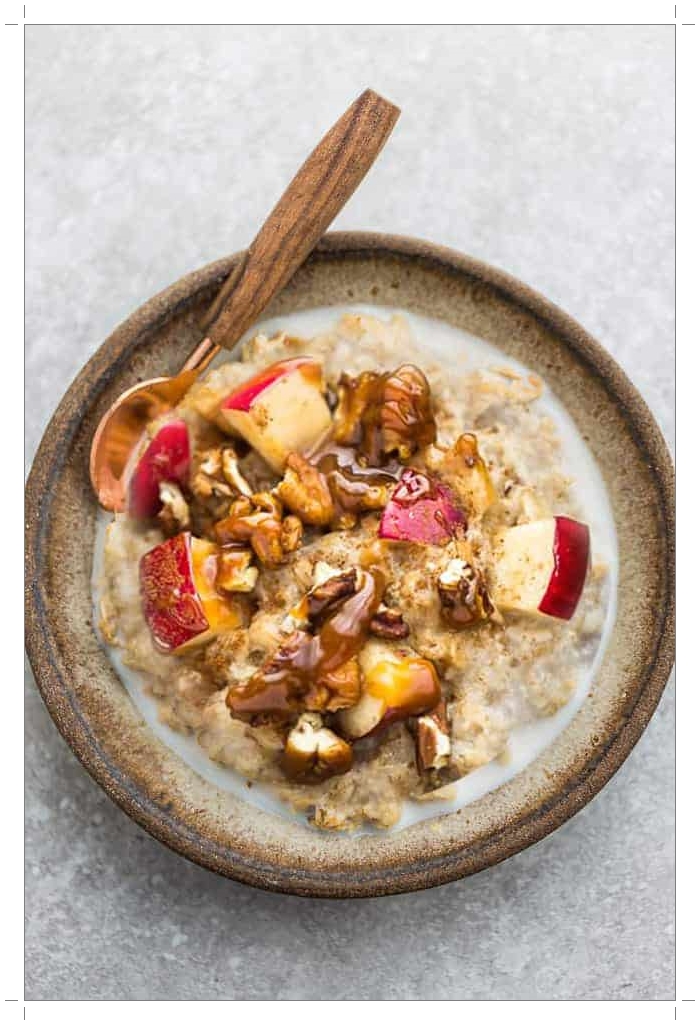 Apple Cinnamon Steel Cut Oats