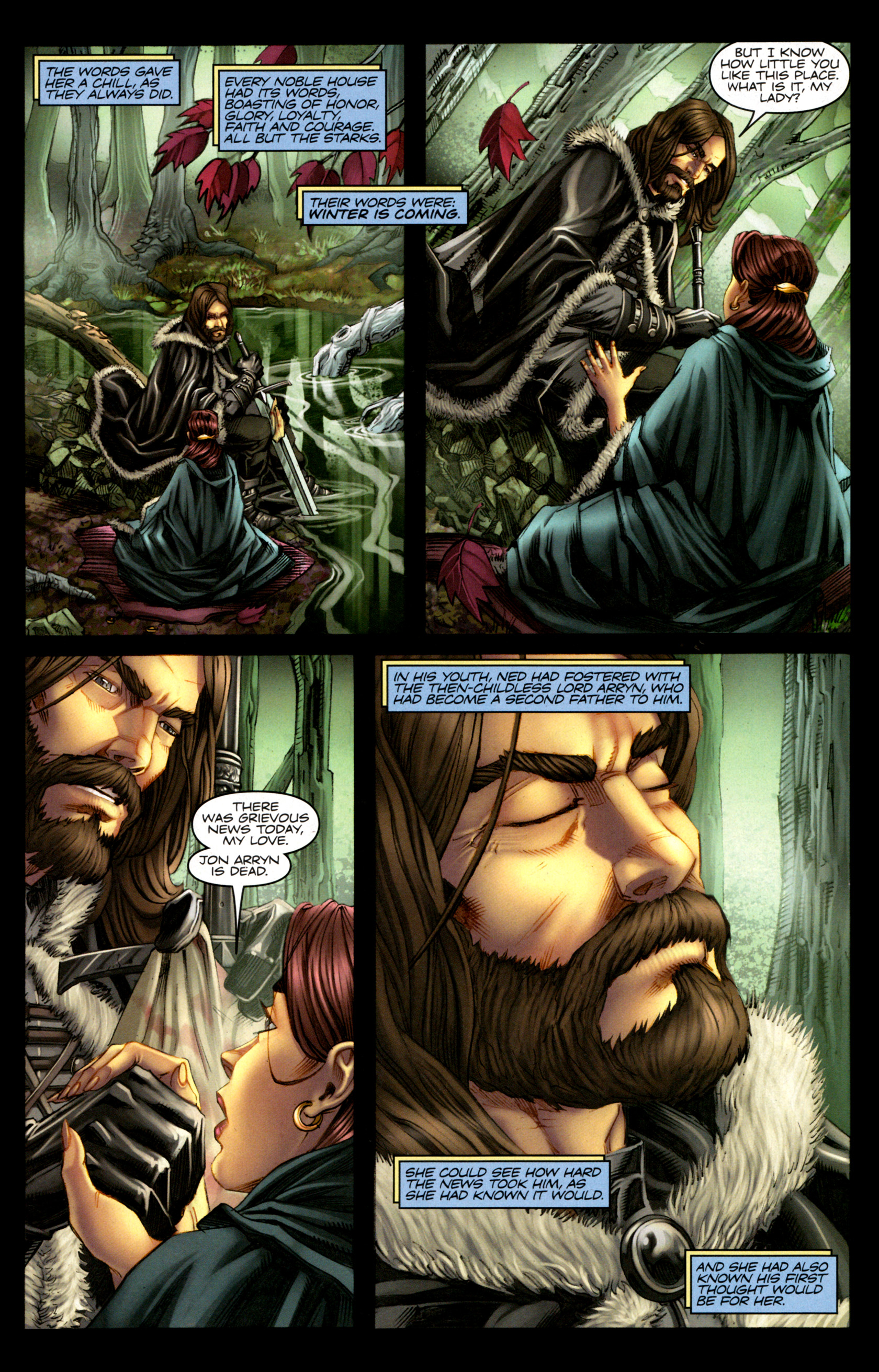 Read online A Game Of Thrones comic -  Issue #1 - 21