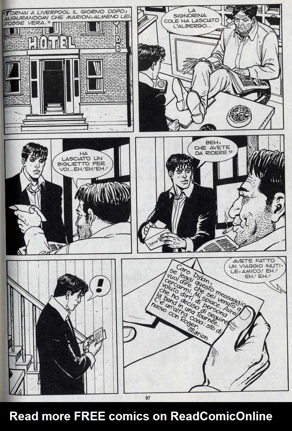 Read online Dylan Dog (1986) comic -  Issue #195 - 94