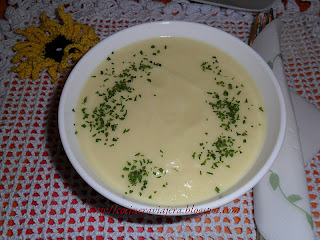 Crema de dovlecei si sparanghel alb