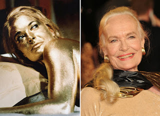 Jill Masterson from the epic movie ''Goldfinger''