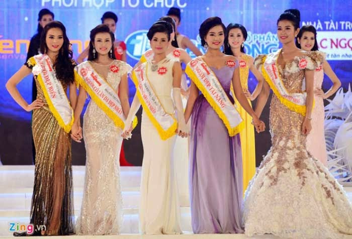 Vương miện Hoa hậu Việt Nam 2014 đã được trao cho cô gái 18 tuổi