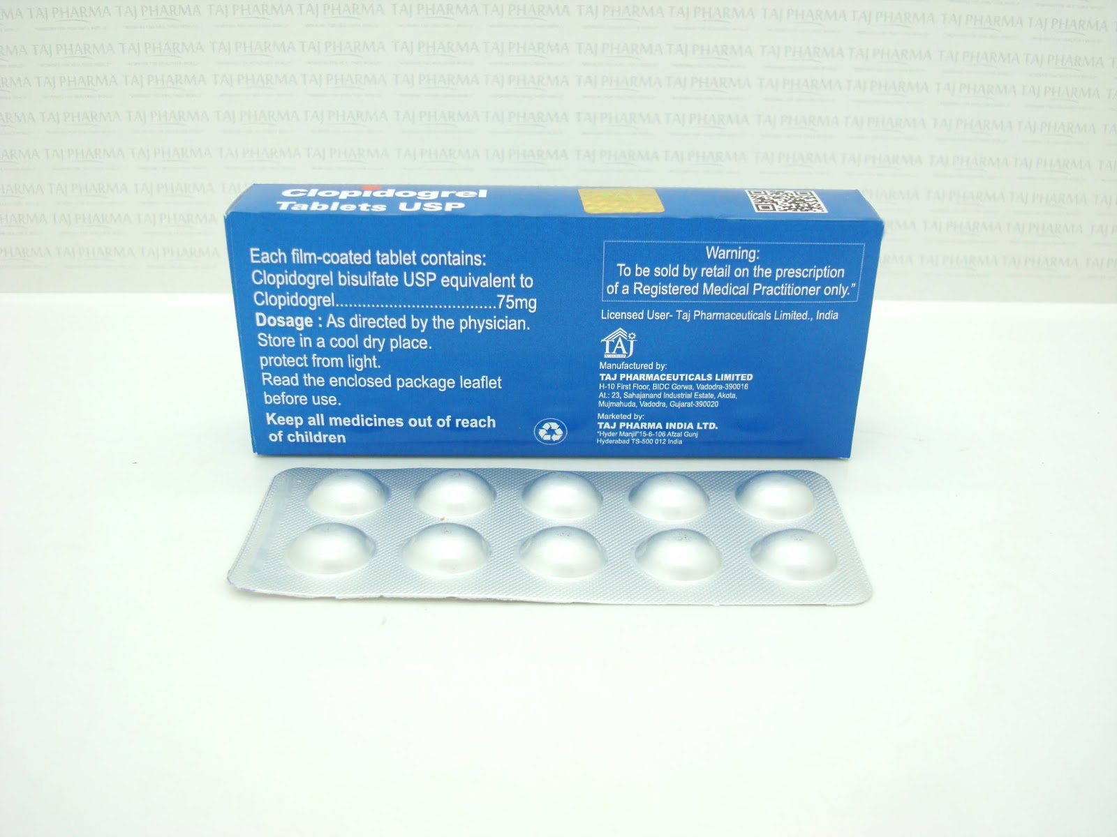 Plavix 75 mg indication warnings